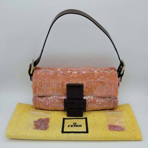 Fendi Vintage Pink Sequin