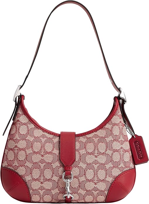 Woman's red handbag 