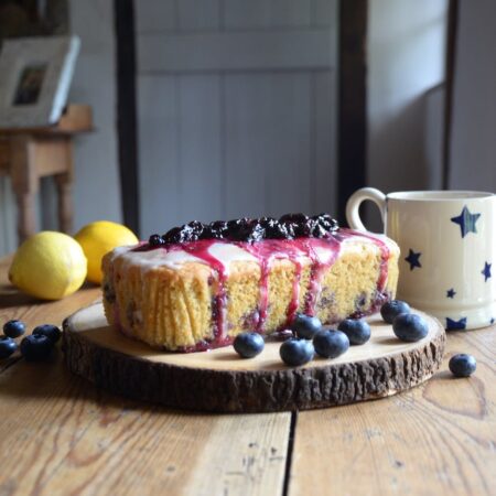 Best Lemon Blueberry Loaf Cake Recipe With Glaze