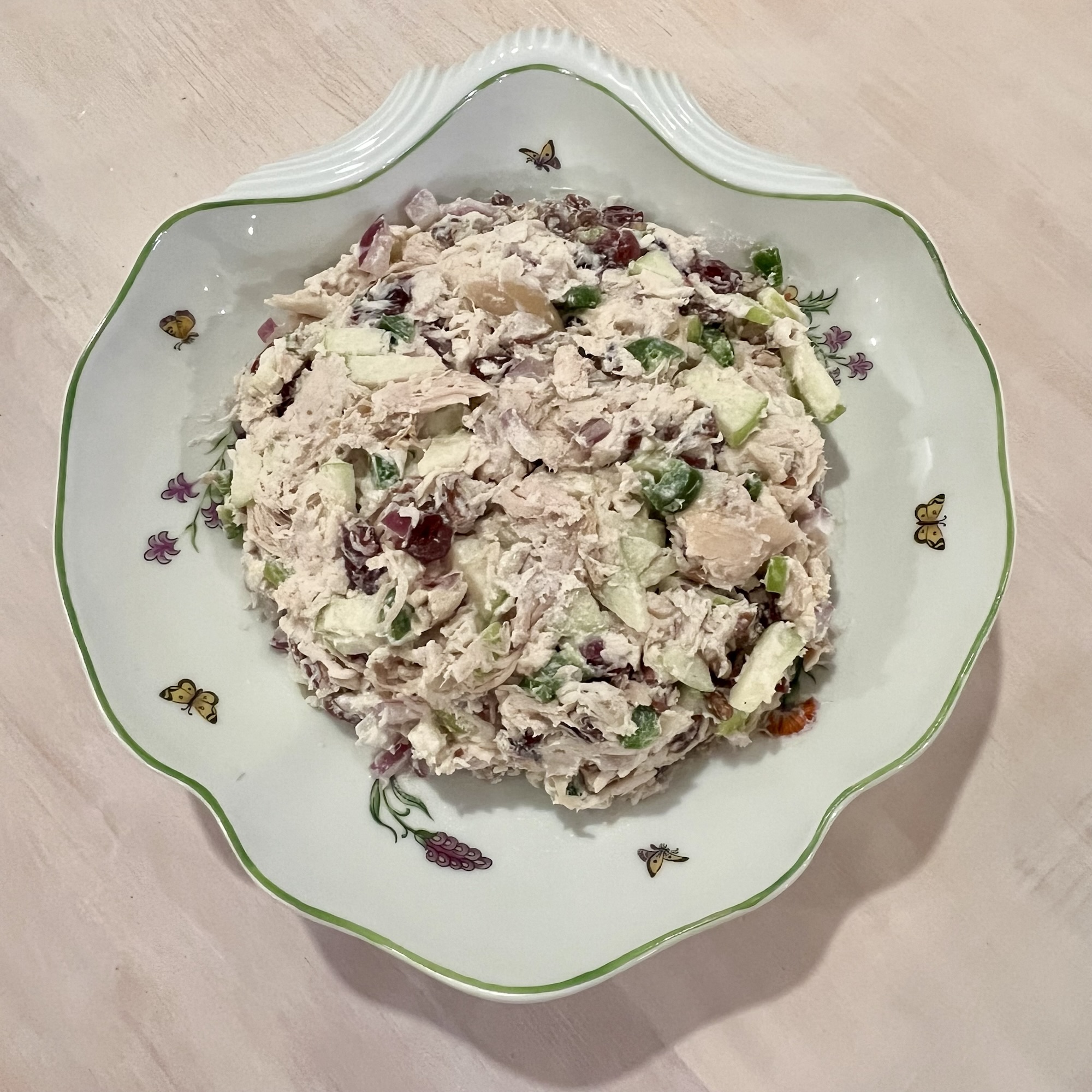 Cranberry Jalapeño Chicken Salad