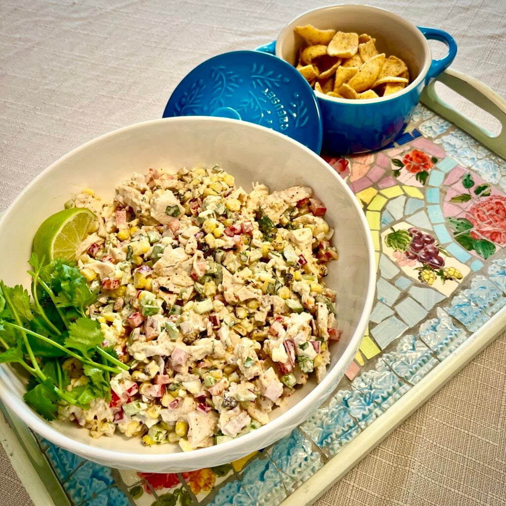 This Fancy Elote Chicken Salad Is So Good, You’ll Make It All Summer