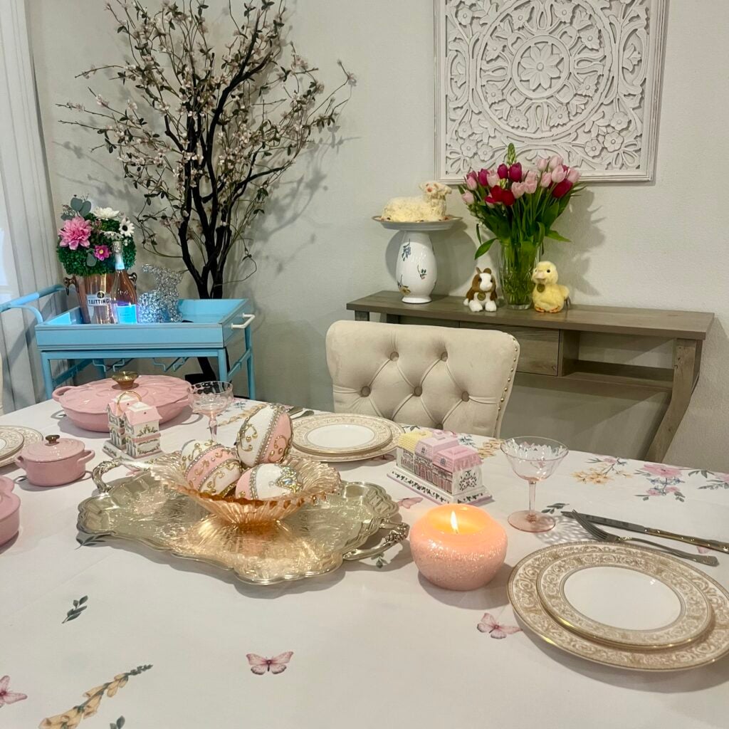 easter tablesacpe