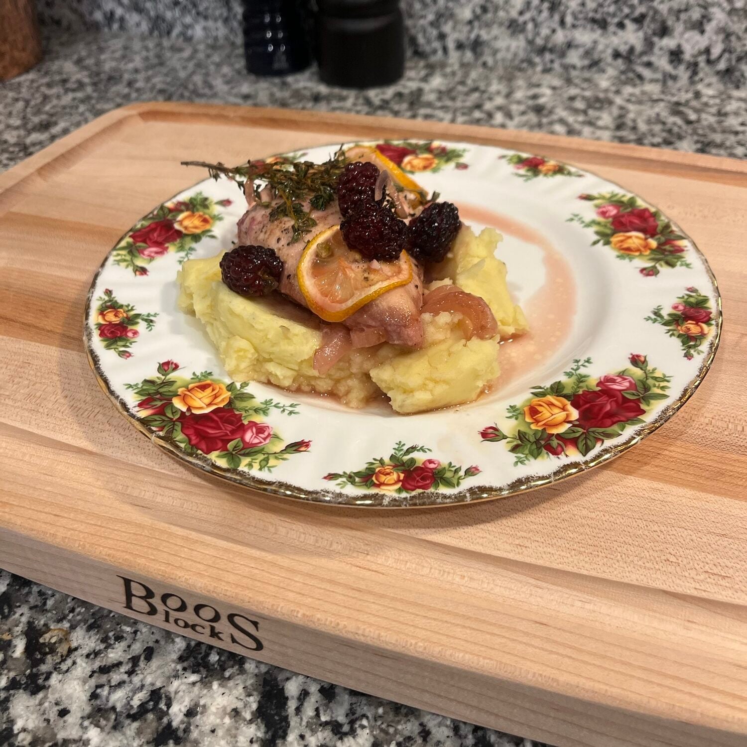 Blackberry Lemon Chicken Recipe