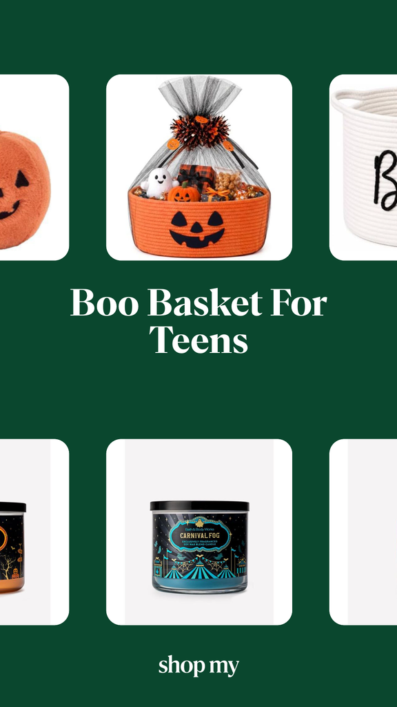 Boo Baskets ~ How to Make a Cozy Fall Gift for Your Teen