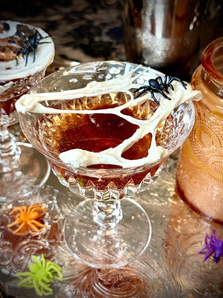 The Black Widow Rose Cocktail
