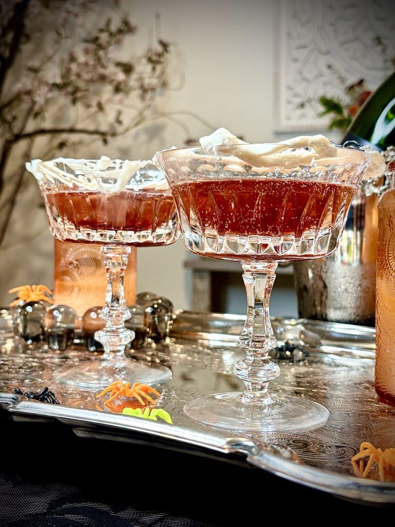 The Black Widow Rose Cocktail