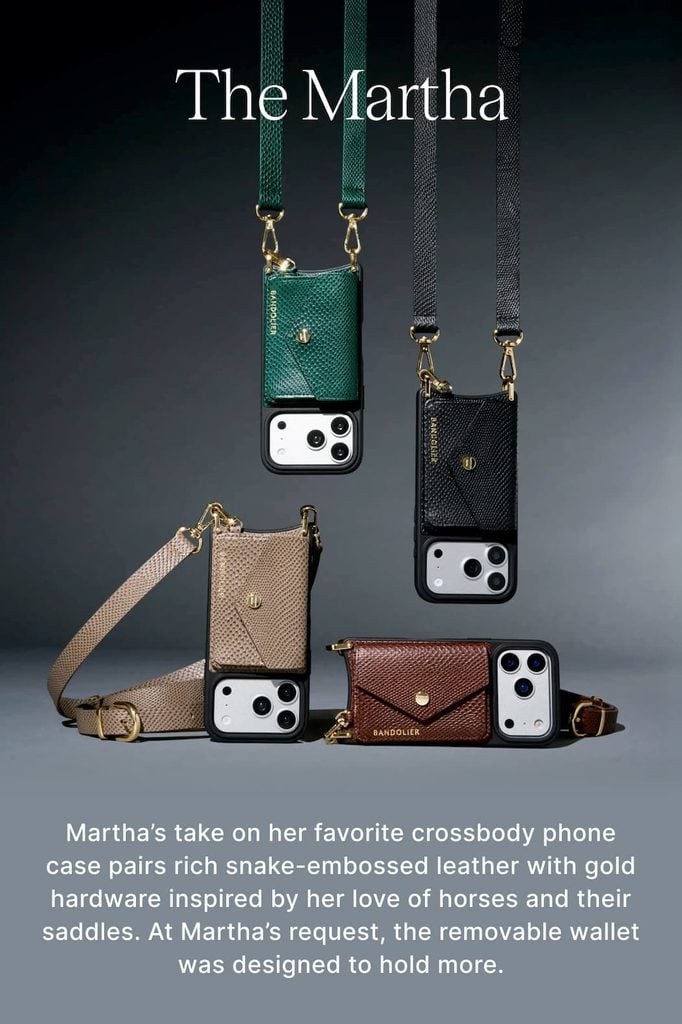 Bandolier x Martha Stewart: Must-Have Accessories